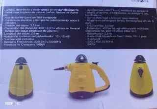 Limpiador Multiusos a Vapor Nova Laus