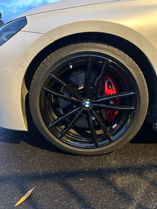 Ruedas BMW modelo 791 negras brillo.