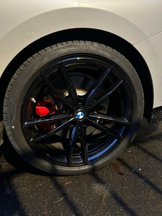 Ruedas BMW modelo 791 negras brillo.