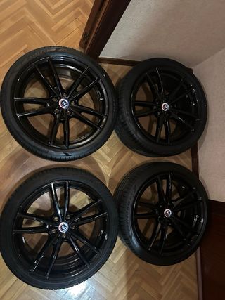 Ruedas BMW modelo 791 negras brillo.