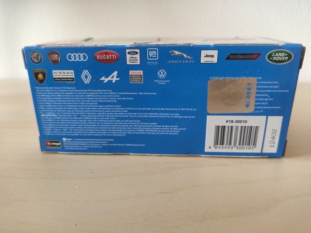 Modellino Mercedes Benz SLS AMG Roadster 1:43