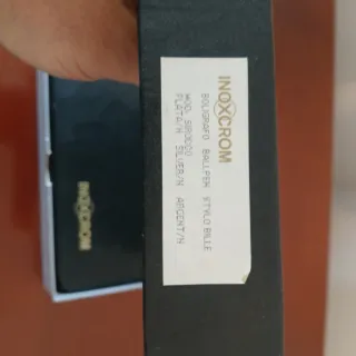 Juego Inoxcrom Sirocco Pluma y Bolígrafo de plata