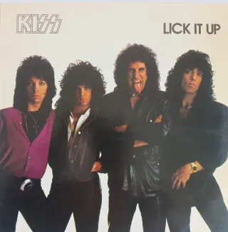Vinilo Kiss Lick It Up 1983