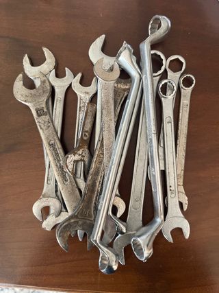 Juego de llaves fijas y de estrella