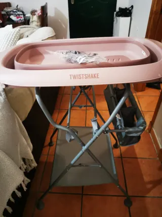 Bañera Bebé Twistshake Rosa Maquillaje