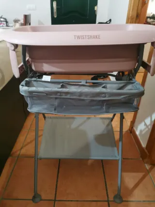 Bañera Bebé Twistshake Rosa Maquillaje
