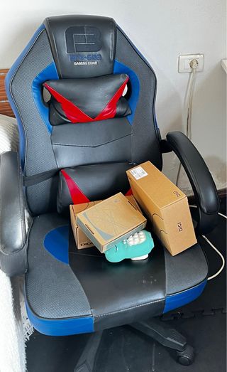 Silla Gamer FB Negra y Azul