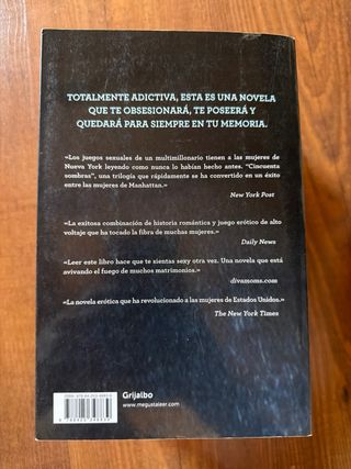 Libros CINCUENTA SOMBRAS