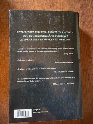 Libros CINCUENTA SOMBRAS