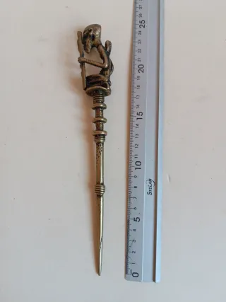 Arte africano figura de Bronce