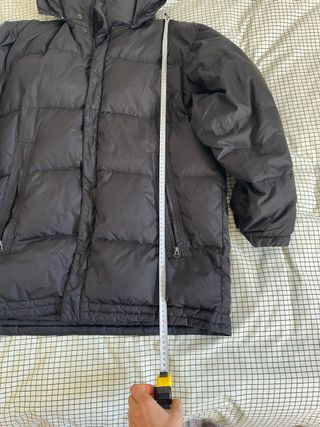 Chaqueta McNeal plumón negra con capucha