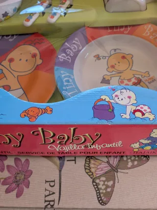 Vajilla infantil Planet Baby