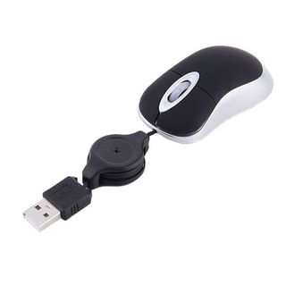 Mouse ultra pequeña, portable USB, ordenador
