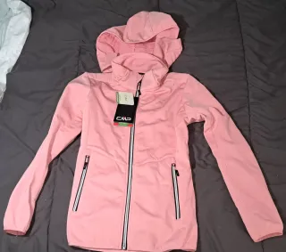 Sudadera CMP rosa con capucha