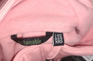 Sudadera CMP rosa con capucha