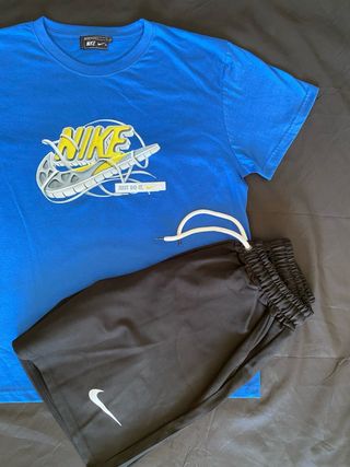 Conjunto Nike Camiseta y Pantalón Corto