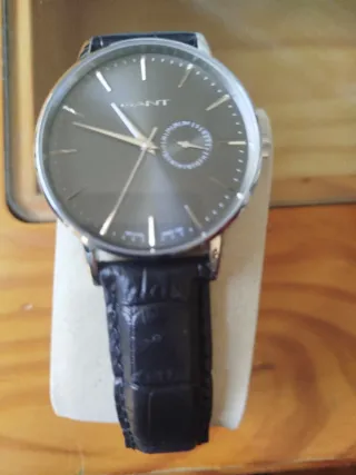 Reloj GANT Negro y Plateado