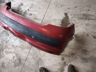 Paragolpes Trasero Peugeot 207 Rojo