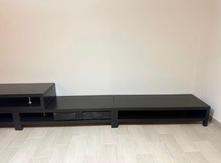Mueble TV Ikea LACK marrón