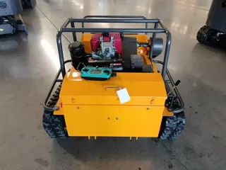 Robot desbrozadora oruga híbrido