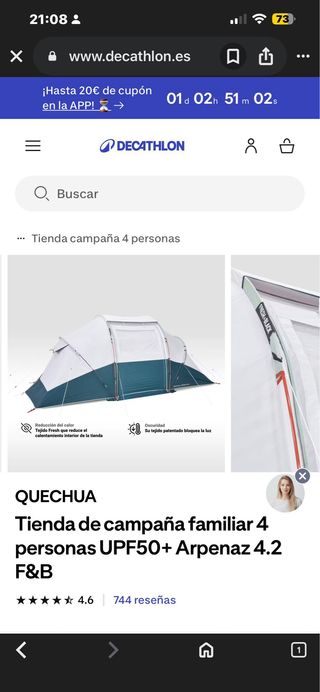 Tienda de campaña