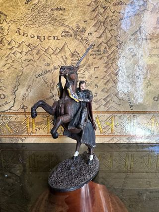 Figura de plomo edicion especial Aragorn a caballo