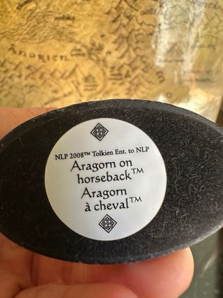 Figura de plomo edicion especial Aragorn a caballo