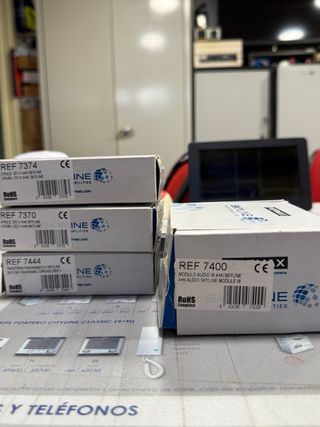 Lote módulos FERMAX SKYLINE porteros