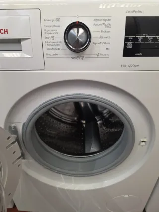 Lavadora Bosch 8kg