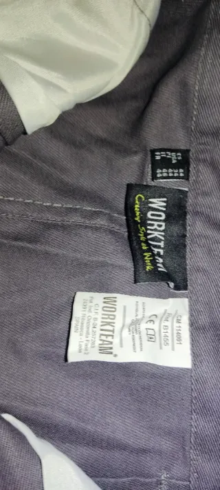 Pantalón 44 Workteam nuevo