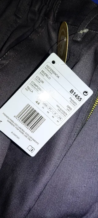 Pantalón 44 Workteam nuevo