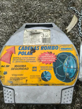 Cadenas para nieve y hielo