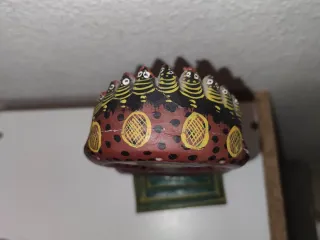 Figura Vishnu con serpiente Naga