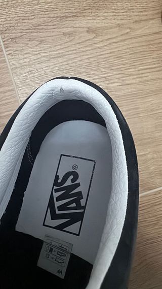 Vans Gamuza Negra Talla 38