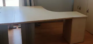 Escritorio oficina y cajonera (5 unidades)