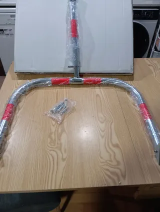 Valla Parking Zincada con Portacandado