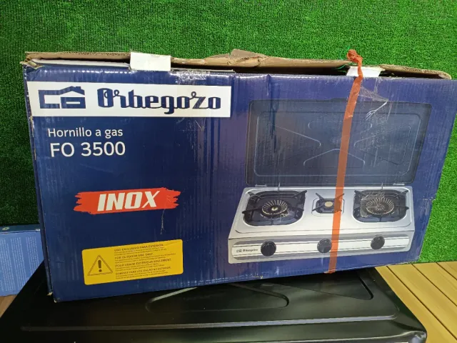 Hornillo Gas Orbegozo FO 3500 Inox