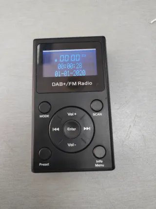 Radio Digital Inves DAB+/FM Negra