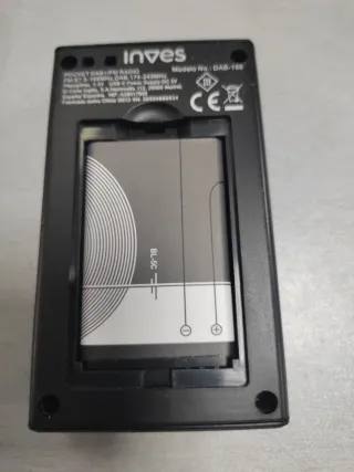 Radio Digital Inves DAB+/FM Negra