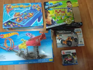 Lote de 4 juegos infantiles