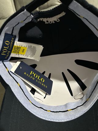 Gorra Polo Ralph Lauren Corduroy Azul oscuro.