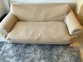 Sofá de pana beige - Gratis