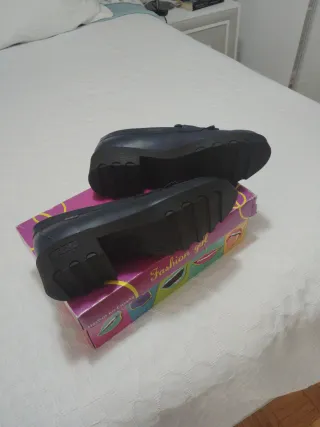 Zapatos PAOLA azul mocasines