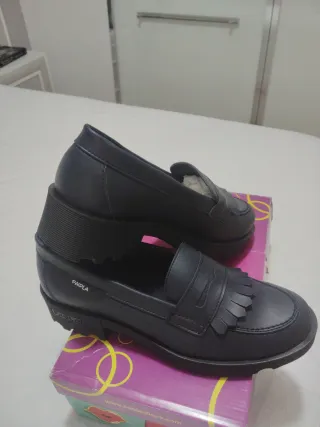 Zapatos PAOLA azul mocasines