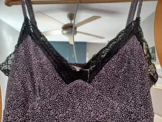 Vestido lencero con forro. T. M - Nuevo