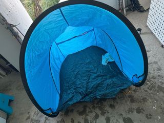 Tienda campaña instantánea Quechua azul