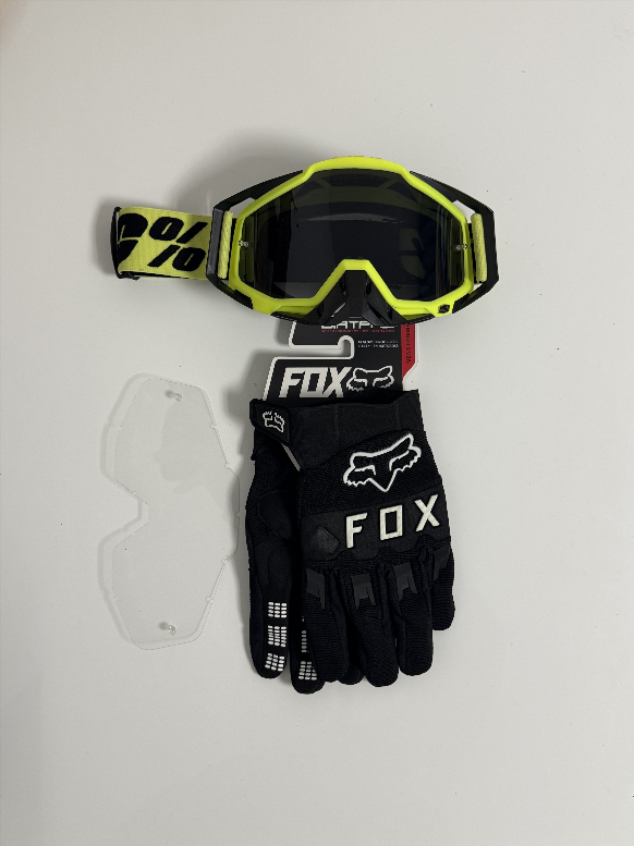 Gafas 100% y Guantes Fox Nuevos 189