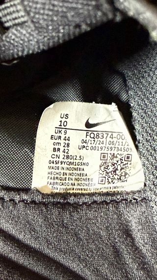 Botas de Fútbol Nike Negras