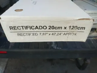 6 Cajas Azulejo Porcelánico Imitación Madera