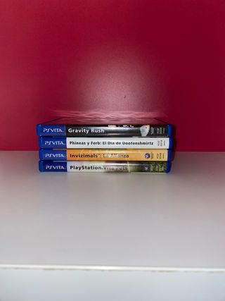 Lote 4 Juegos PS Vita: Gravity Rush, Phineas y Fer